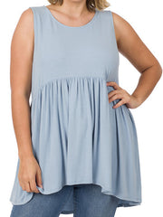 Load image into Gallery viewer, Shorty - Plus Size Waist Shirring Top