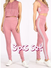 Load image into Gallery viewer, Shorty - Three Piece Sweatsuit Set