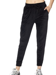 Load image into Gallery viewer, Shorty - Extra Soft Velour Jogger Pants w/ Drawstring
