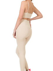 Load image into Gallery viewer, Shorty - Fitness Cami Bra and Leggings Set