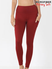 Load image into Gallery viewer, Shorty Microfiber Leggings with Pockets