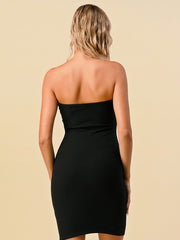 Load image into Gallery viewer, Shorty Sexy Tube Rib Dress - Black
