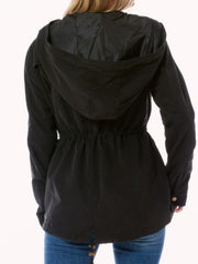 Load image into Gallery viewer, Shorty - Classic Lined Anorak Utility Jacket – Adjustable Waist, Full-Length Zip, All-Season Style