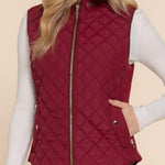 Load image into Gallery viewer, Shorty - Women&#39;s Quilted Puffer Vest
