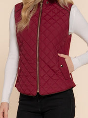 Load image into Gallery viewer, Shorty - Women&#39;s Quilted Puffer Vest
