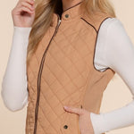 Load image into Gallery viewer, Shorty - Women&#39;s Quilted Puffer Vest
