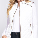 Load image into Gallery viewer, Shorty - Women&#39;s Quilted Puffer Vest
