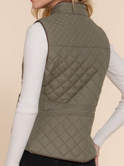 Load image into Gallery viewer, Shorty - Women&#39;s Quilted Puffer Vest
