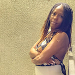 Load image into Gallery viewer, Shorty - Knit Halter Top with back Tie
