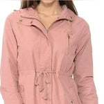 Load image into Gallery viewer, Shorty - Safari Jacket with Hoodie - Pink
