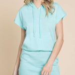 Load image into Gallery viewer, Shorty - Women Hoodie Dress
