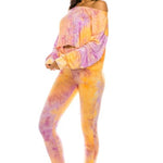 Load image into Gallery viewer, Shorty - Off Shoulder Tie-Dye Shirt and Pants Set

