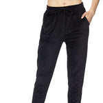 Load image into Gallery viewer, Shorty - Extra Soft Velour Jogger Pants w/ Drawstring
