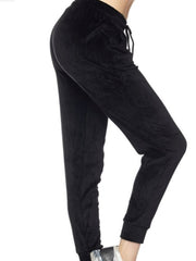 Load image into Gallery viewer, Shorty - Extra Soft Velour Jogger Pants w/ Drawstring
