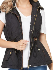 Load image into Gallery viewer, Shorty - Quilted Vest with Detachable Hood - Versatile Style for Any Weather
