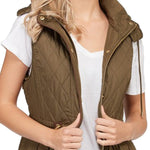 Load image into Gallery viewer, Shorty - Quilted Vest with Detachable Hood - Versatile Style for Any Weather
