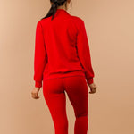 Load image into Gallery viewer, Shorty 3 Piece Tank, Jacket and Leggings Activewear Set
