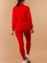 Load image into Gallery viewer, Shorty 3 Piece Tank, Jacket and Leggings Activewear Set
