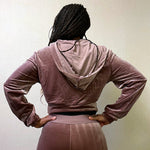 Load image into Gallery viewer, Shorty - Velour Two Piece Short Set - Lavender
