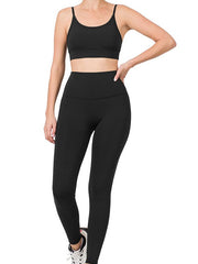 Load image into Gallery viewer, Shorty - Fitness Cami Bra and Leggings Set
