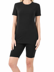 Load image into Gallery viewer, Shorty - T-Shirt &amp; Bike Shorts Set
