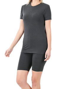 Shorty - T-Shirt & Bike Shorts Set