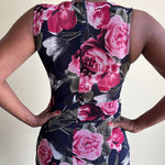 Load image into Gallery viewer, Shorty - Floral Print bodycon fit Dress
