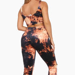 Load image into Gallery viewer, Shorty - Velvet Crop Tank Pant Set
