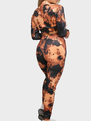 Load image into Gallery viewer, Shorty - Tie Die Crop Jacket and Joggers Set
