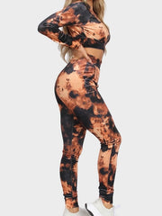 Load image into Gallery viewer, Shorty - Tie Die Crop Jacket and Joggers Set
