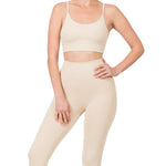 Load image into Gallery viewer, Shorty - Workout Cami Bra &amp; Leggings Set

