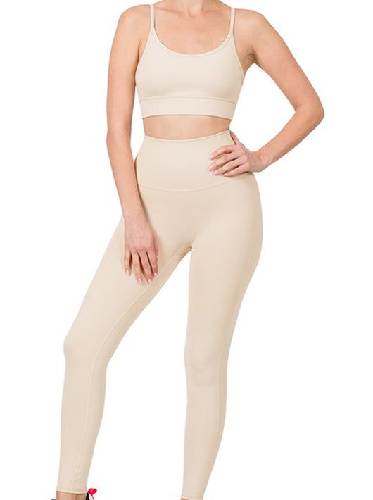 Shorty - Workout Cami Bra & Leggings Set