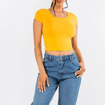 Load image into Gallery viewer, Shorty Solid Crop Top
