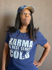 Load image into Gallery viewer, Shorty - Washed Distressed Denim Cap
