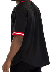 Load image into Gallery viewer, Shorty - Unisex Sports Jersey - Black
