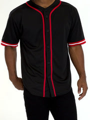 Load image into Gallery viewer, Shorty - Unisex Sports Jersey - Black
