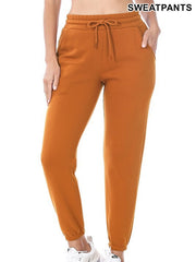 Load image into Gallery viewer, Shorty Jogger Drawstring Sweatpants - Almond
