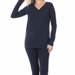 Load image into Gallery viewer, Shorty - V-neck Top &amp; Leggings Set
